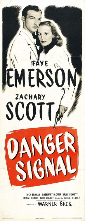 the movie poster: Danger Signal (1945)