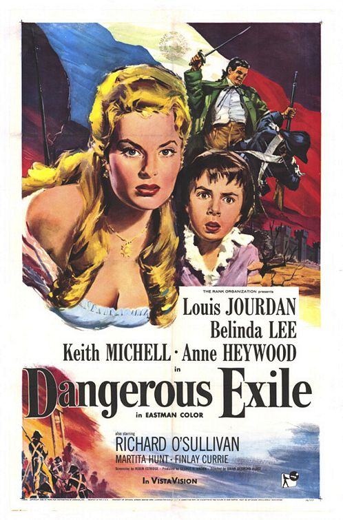 the movie poster: Dangerous Exile (1957)