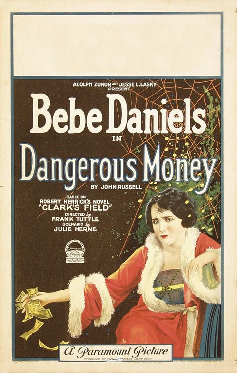 the movie poster: Dangerous Money (1924)