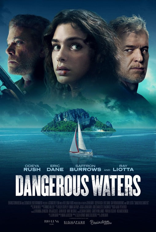 1000 piece jigsaw puzzle for the movie poster: Dangerous Waters (2023)