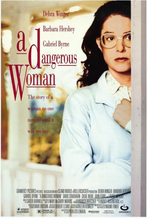 1000 piece jigsaw puzzle for the movie poster: A Dangerous Woman (1993)