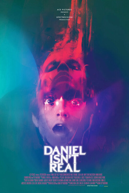 1000 piece jigsaw puzzle for the movie poster: Daniel Isn't Real (2019)