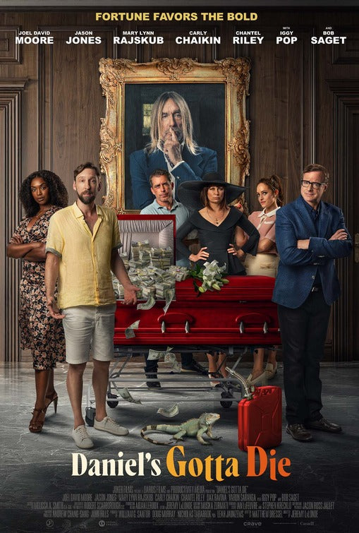 1000 piece jigsaw puzzle for the movie poster: Daniel's Gotta Die (2022)
