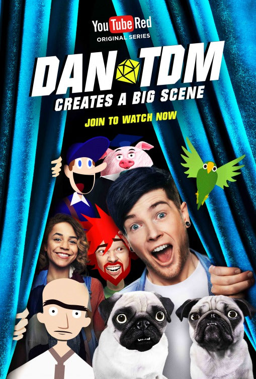 1000 piece jigsaw puzzle for tv poster: DanTDM Creates A Big Scene, ver2