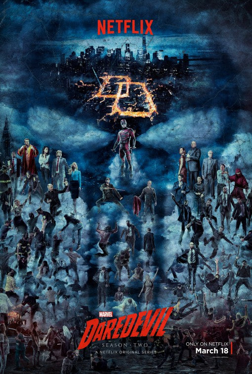 1000 piece jigsaw puzzle for tv poster: Daredevil, ver11