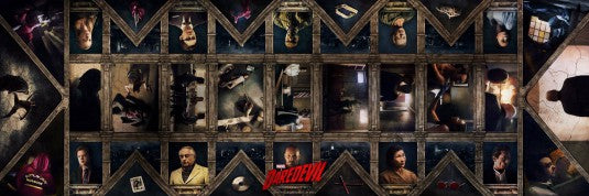1000 piece jigsaw puzzle for tv poster: Daredevil, ver12