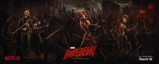 1000 piece jigsaw puzzle for tv poster: Daredevil, ver20