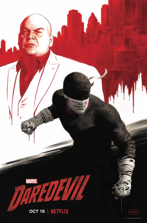 1000 piece jigsaw puzzle for tv poster: Daredevil, ver23