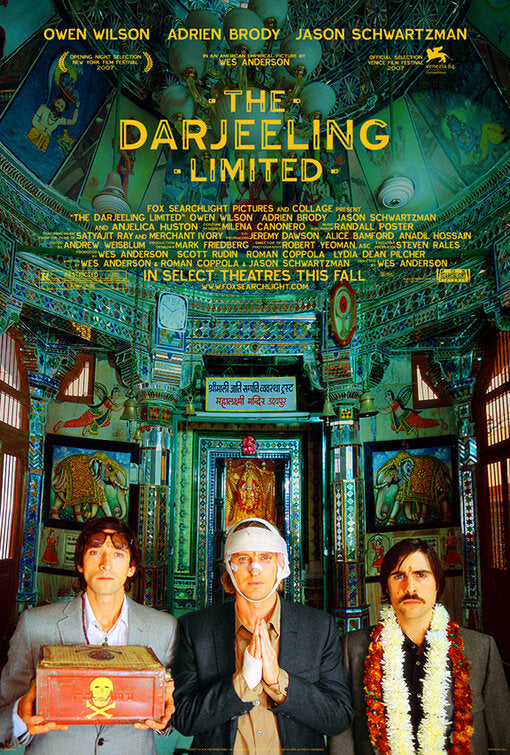 the movie poster: The Darjeeling Limited (2007)