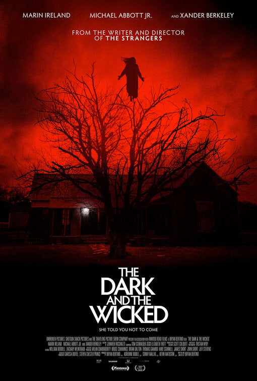 1000 piece jigsaw puzzle for the movie poster: The Dark and the Wicked (2020) ver2