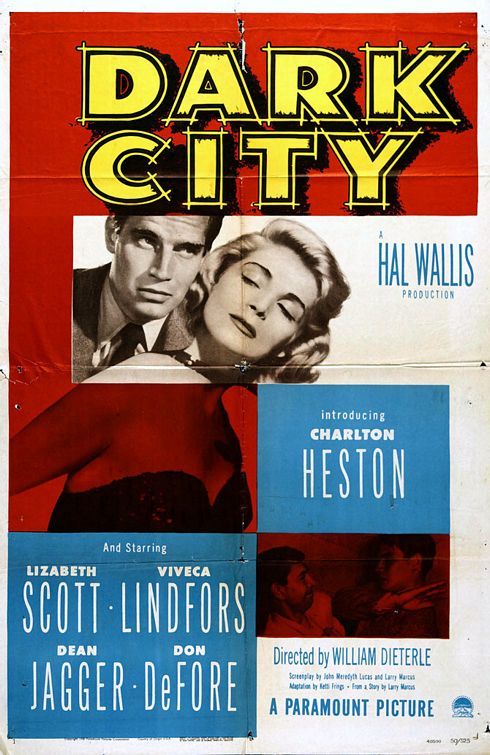 the movie poster: Dark City (1950)