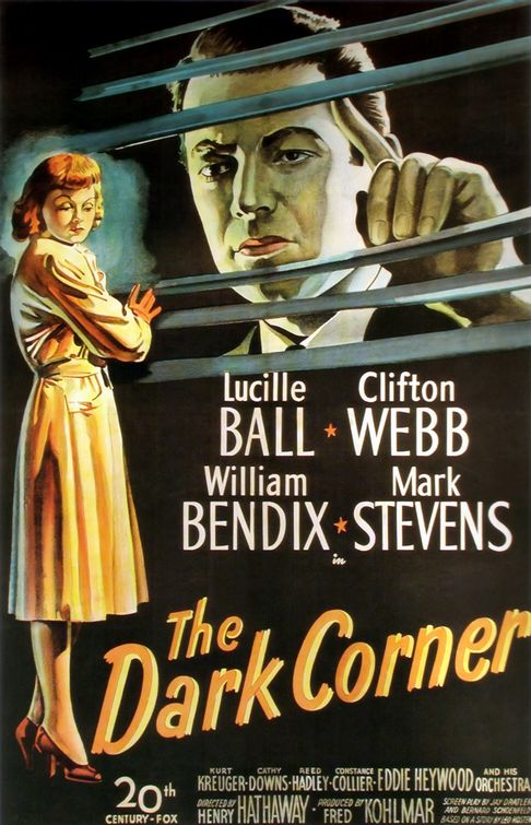 the movie poster: The Dark Corner (1946)