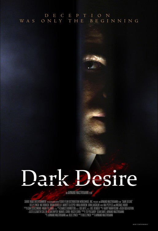 1000 piece jigsaw puzzle for the movie poster: Dark Desire (2012)