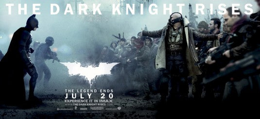 1000 piece jigsaw puzzle for the movie poster: The Dark Knight Rises (2012) ver13