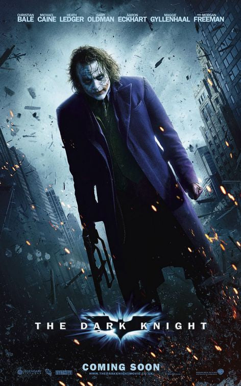 the movie poster: The Dark Knight (2008) ver12