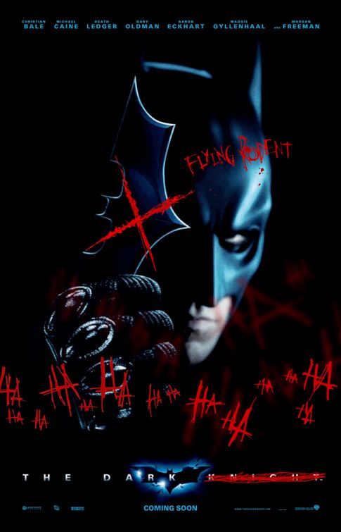 the movie poster: The Dark Knight (2008) ver22