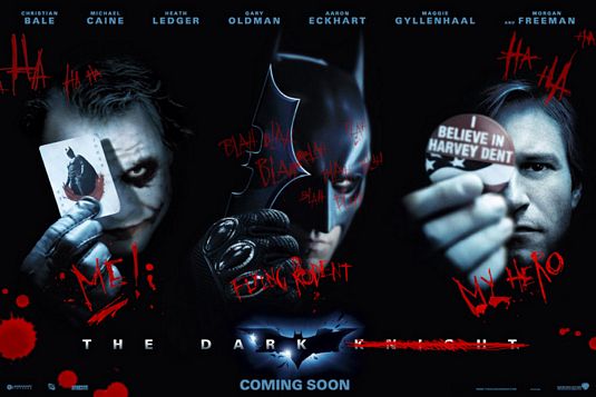 the movie poster: The Dark Knight (2008) ver24