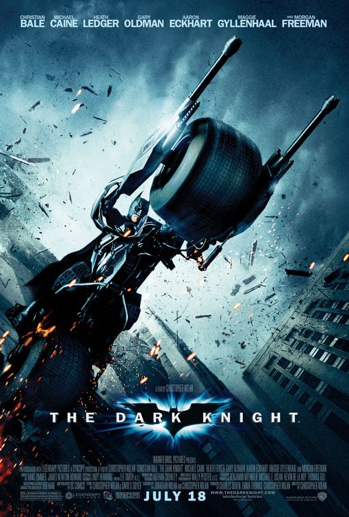 the movie poster: The Dark Knight (2008) ver6