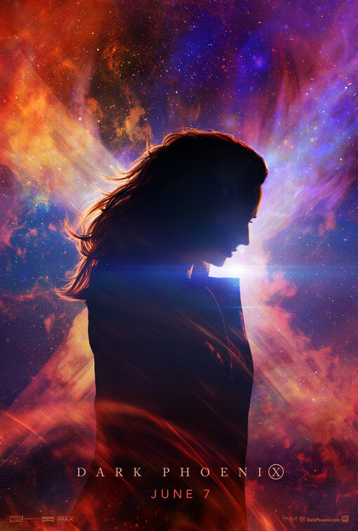 1000 piece jigsaw puzzle for the movie poster: Dark Phoenix (2019)