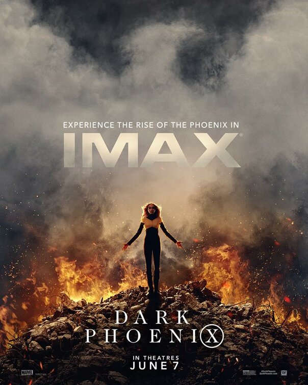 1000 piece jigsaw puzzle for the movie poster: Dark Phoenix (2019) ver20