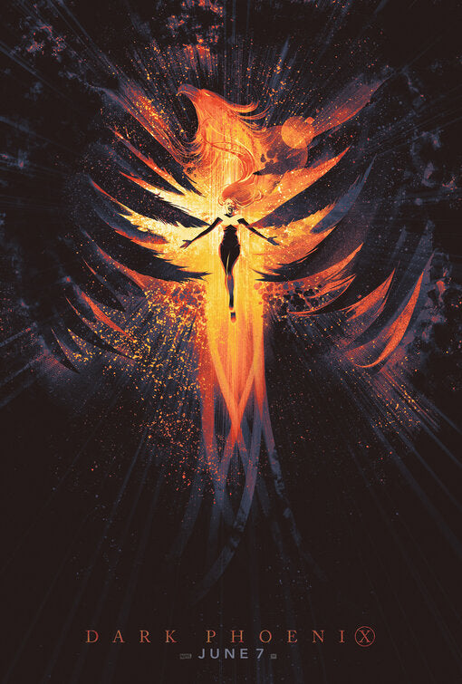 1000 piece jigsaw puzzle for the movie poster: Dark Phoenix (2019) ver23