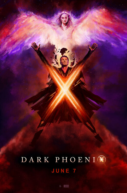1000 piece jigsaw puzzle for the movie poster: Dark Phoenix (2019) ver31