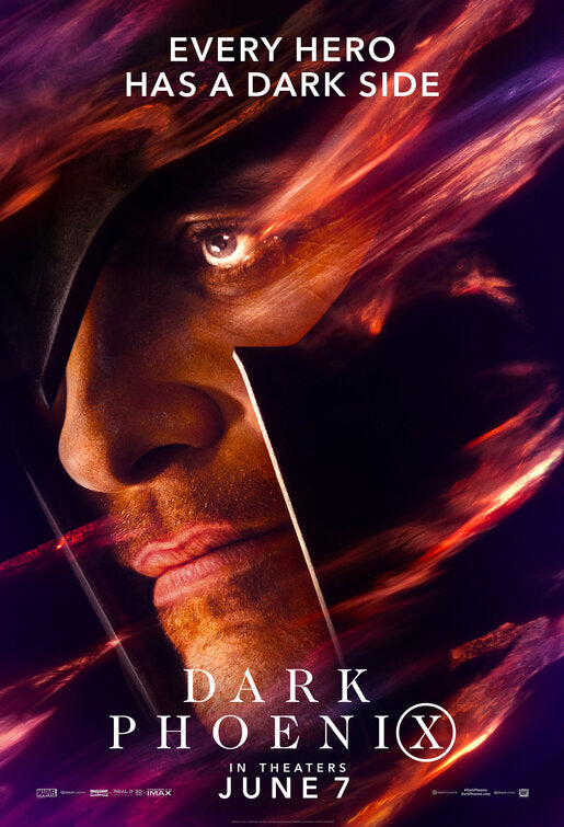 1000 piece jigsaw puzzle for the movie poster: Dark Phoenix (2019) ver9