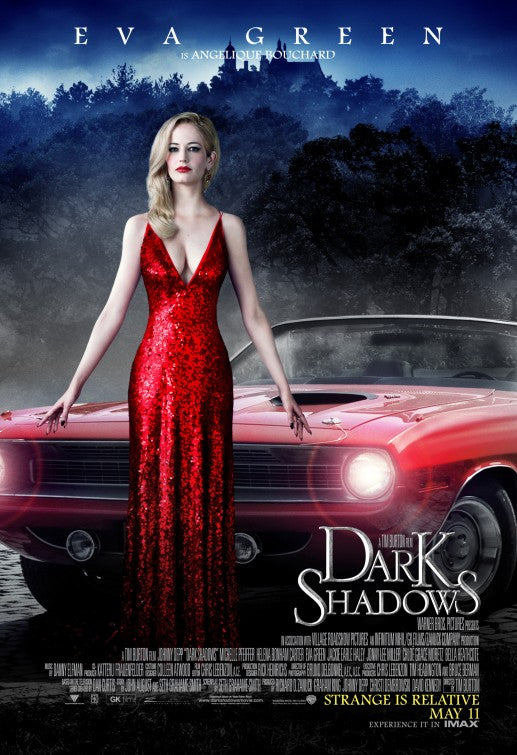 1000 piece jigsaw puzzle for the movie poster: Dark Shadows (2012) ver12