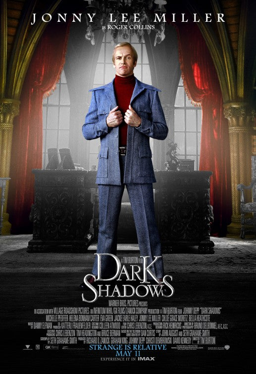 1000 piece jigsaw puzzle for the movie poster: Dark Shadows (2012) ver18