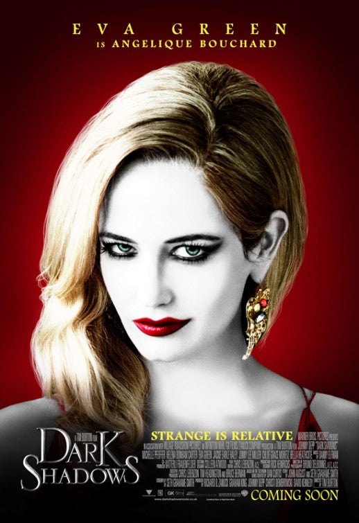 1000 piece jigsaw puzzle for the movie poster: Dark Shadows (2012) ver2