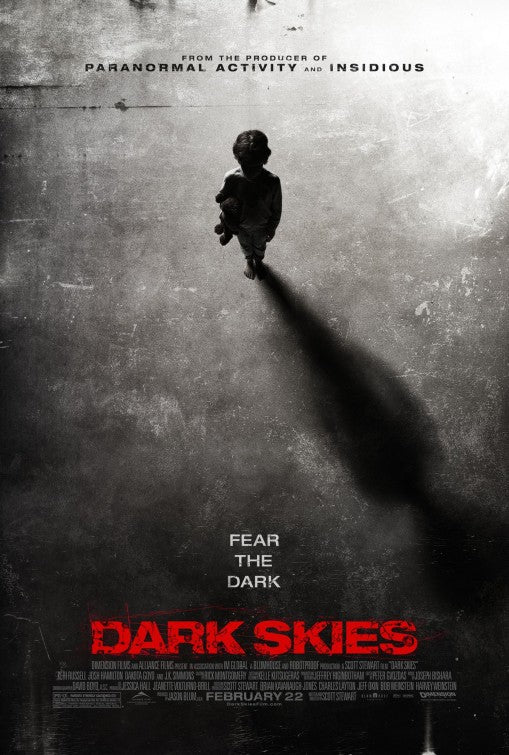 1000 piece jigsaw puzzle for the movie poster: Dark Skies (2013) ver5