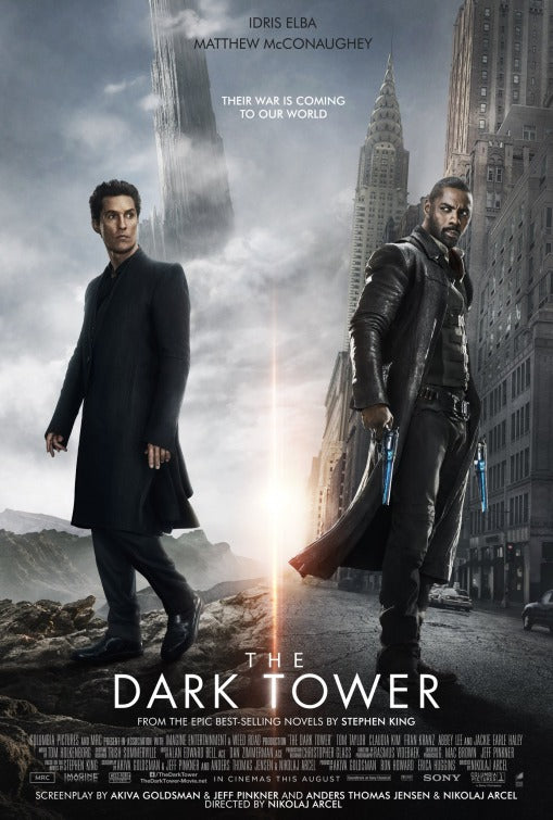 1000 piece jigsaw puzzle for the movie poster: The Dark Tower (2017) ver6