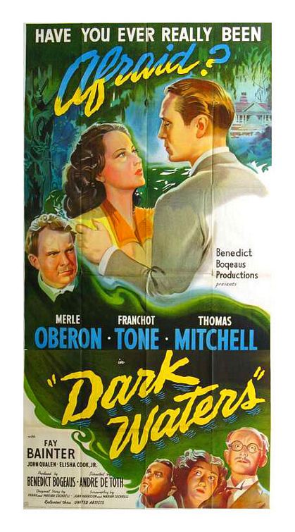 the movie poster: Dark Waters (1944) ver2