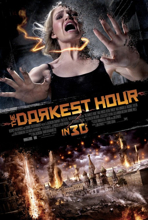 1000 piece jigsaw puzzle for the movie poster: The Darkest Hour (2011) ver2