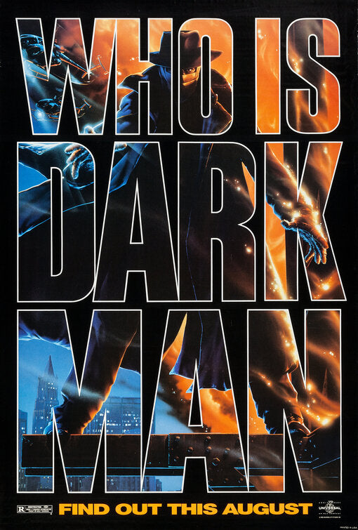 the movie poster: Darkman (1990) ver1