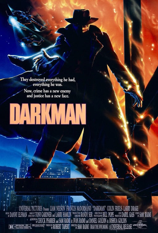 the movie poster: Darkman (1990) ver4