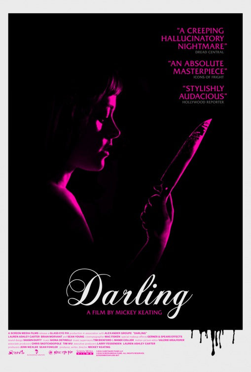 1000 piece jigsaw puzzle for the movie poster: Darling (2016) ver2