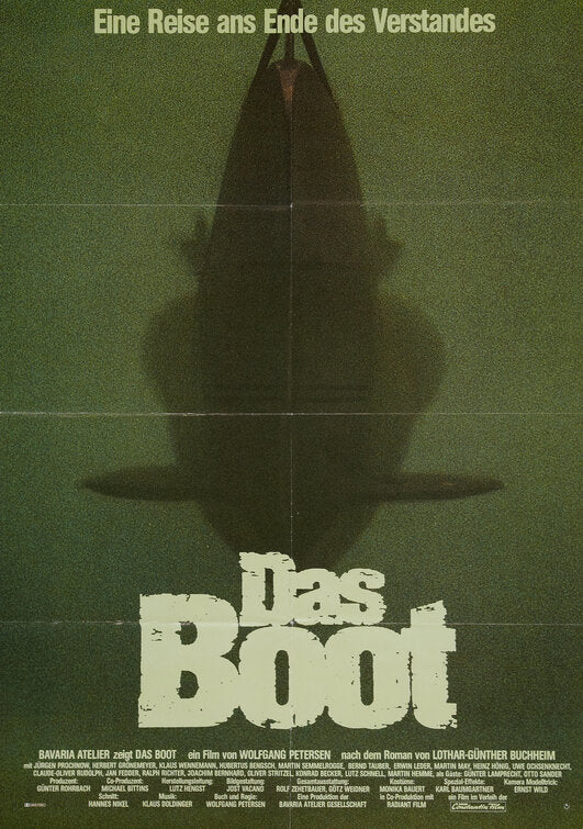 1000 piece jigsaw puzzle for the movie poster: Das Boot (1982) ver5
