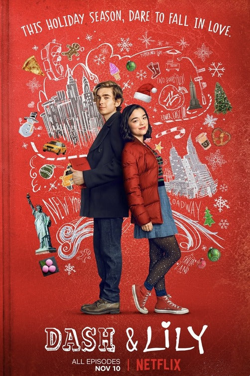 1000 piece jigsaw puzzle for tv poster: Dash & Lily