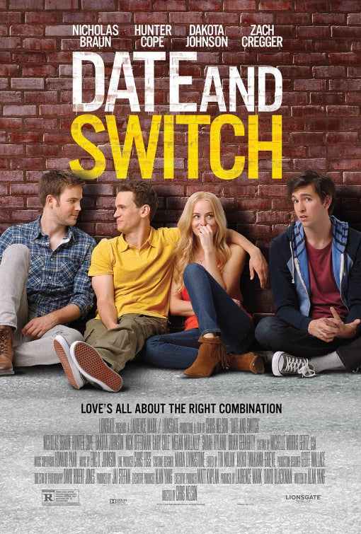 1000 piece jigsaw puzzle for the movie poster: Date and Switch (2014)
