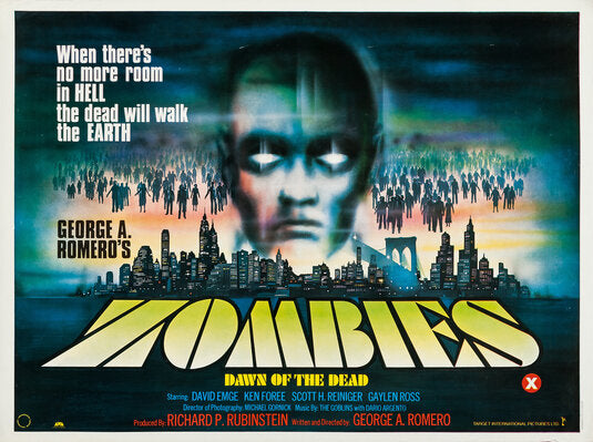 1000 piece jigsaw puzzle for the movie poster: Dawn of the Dead (1979) ver3
