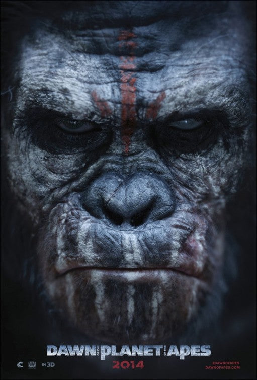 1000 piece jigsaw puzzle for the movie poster: Dawn of the Planet of the Apes (2014) ver2