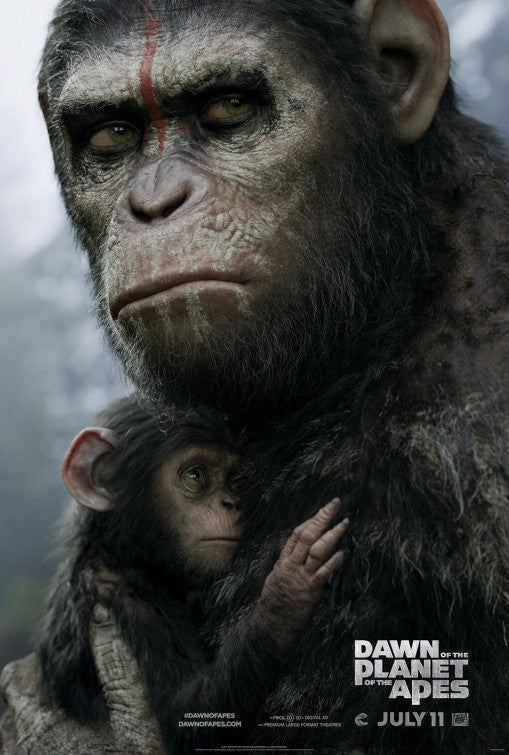 1000 piece jigsaw puzzle for the movie poster: Dawn of the Planet of the Apes (2014) ver5