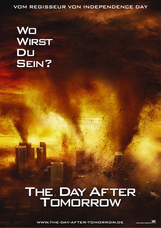 the movie poster: The Day After Tomorrow (2004) ver8