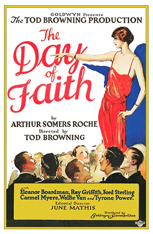 the movie poster: The Day of Faith (1923)
