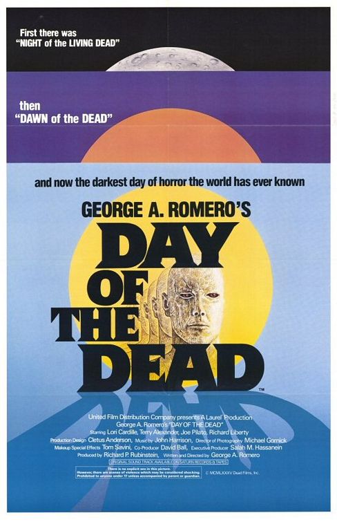 the movie poster: Day of the Dead (1985)