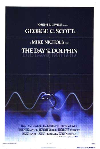 the movie poster: The Day of the Dolphin (1973)