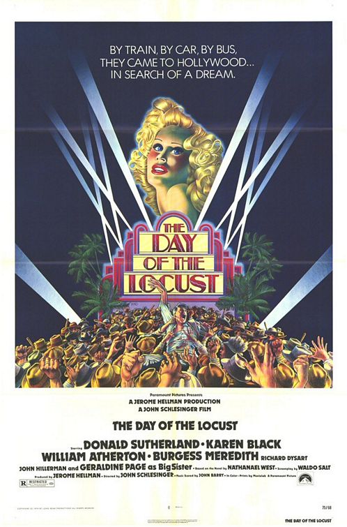 the movie poster: The Day of the Locust (1975)