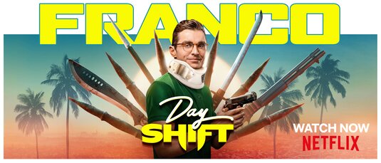 1000 piece jigsaw puzzle for the movie poster: Day Shift (2022) ver11