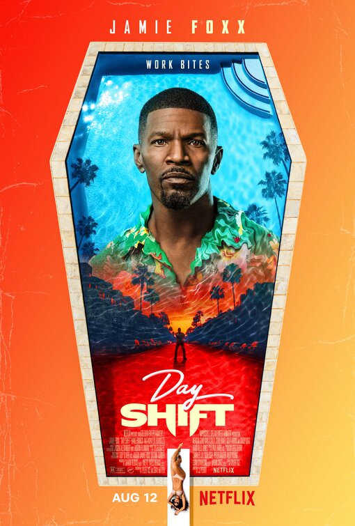 1000 piece jigsaw puzzle for the movie poster: Day Shift (2022) ver3